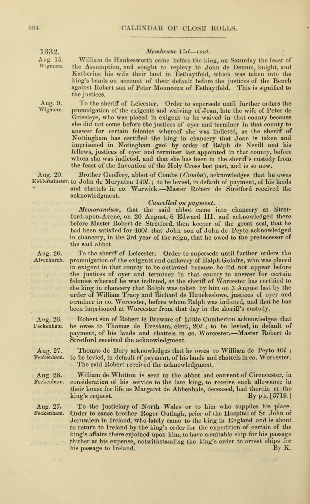 Scanned image of leaf 606, printed page 594