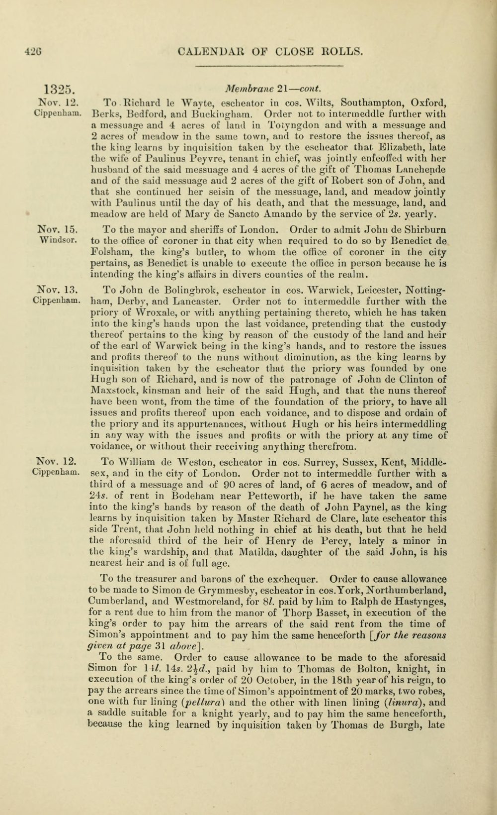 Scanned image of leaf 442, printed page 426